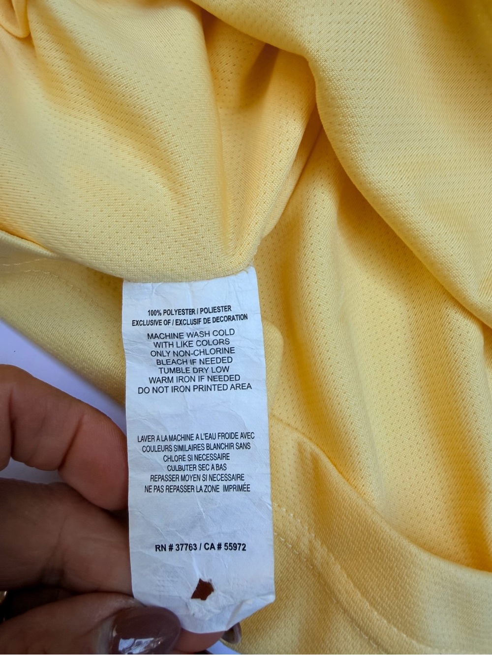 PGA TOUR Airflux Men’s Medium Yellow Performance Golf Polo Shirt Golfcore Preppy